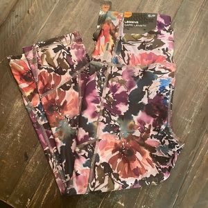 RBX Women’s Floral Capri Length Legging - size S/P